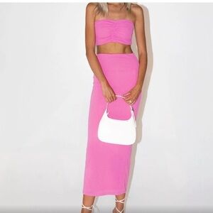Princess Polly Pink Skirt Set
